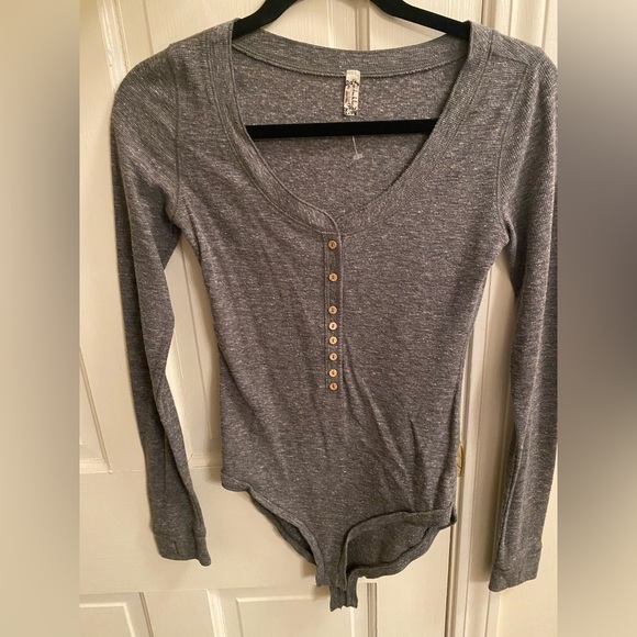 Free People Tops - free people movement henley bodysuit
